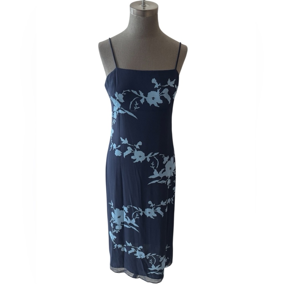 INC International Concepts Silk Floral Slip Dress 4